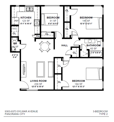 9363-9373 SYLMAR AVENUE
PANORAMA CITY Type 2